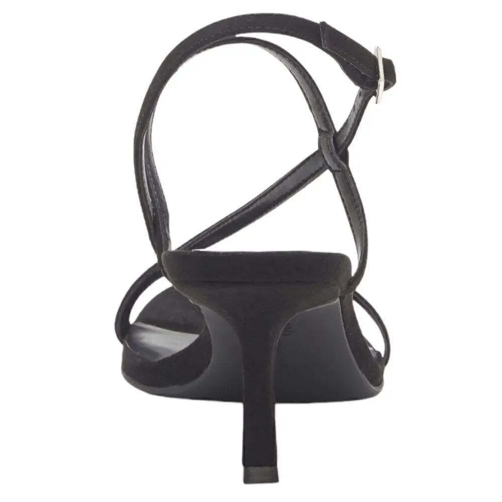 INC International Women’s Loreline Strappy Dress Sandals in the Size 9M in Black